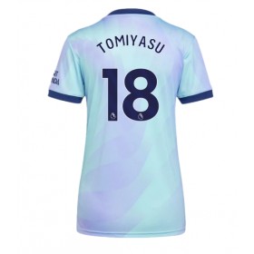 Arsenal Takehiro Tomiyasu #18 Tredje skjorte til dame 2024-25 Kortermet